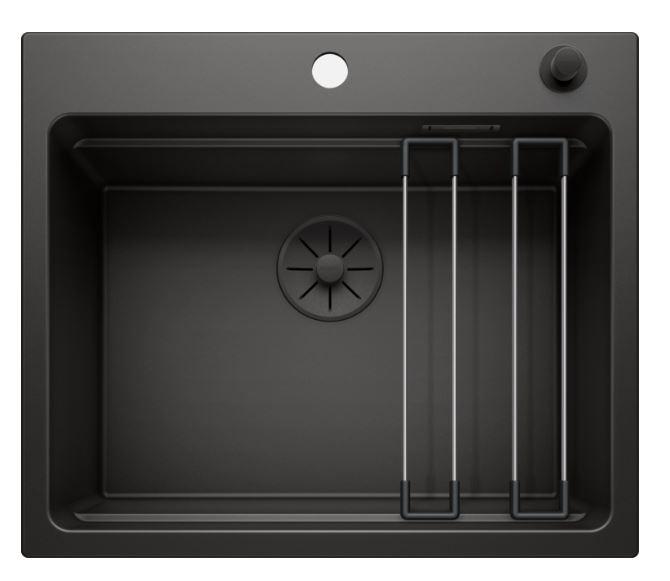 Einbauspüle Etagon 6 Black Edition - Modern (60/51cm) - Blanco
