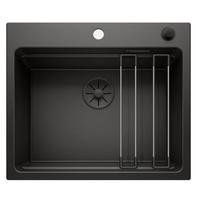 Einbauspüle Etagon 6 Black Edition - MODERN (60/51cm) - Blanco