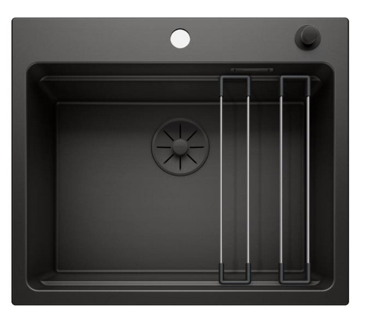 Einbauspüle Etagon 6 Black Edition - MODERN (60/51cm) - Blanco
