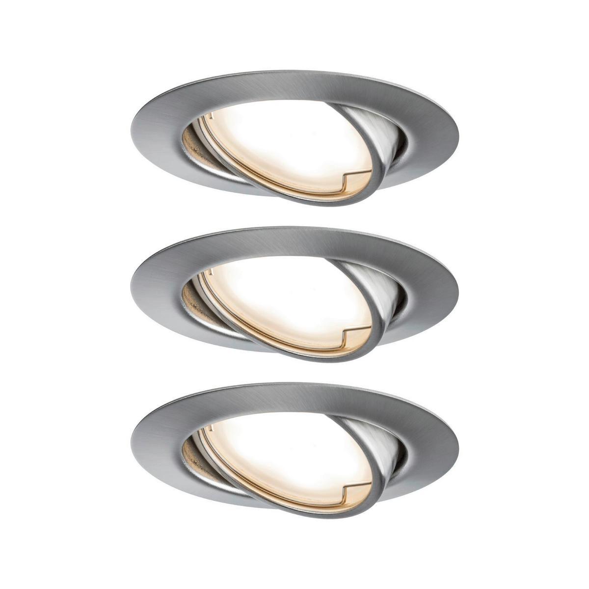 Deckenleuchte EBL Base Set max. 5 Watt, 3-teilig - Basics (9,0cm) - Paulmann