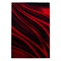 Flachwebeteppich Miami Rot ca. 240x340cm - Rot, Design, Textil (240/340cm) - Novel
