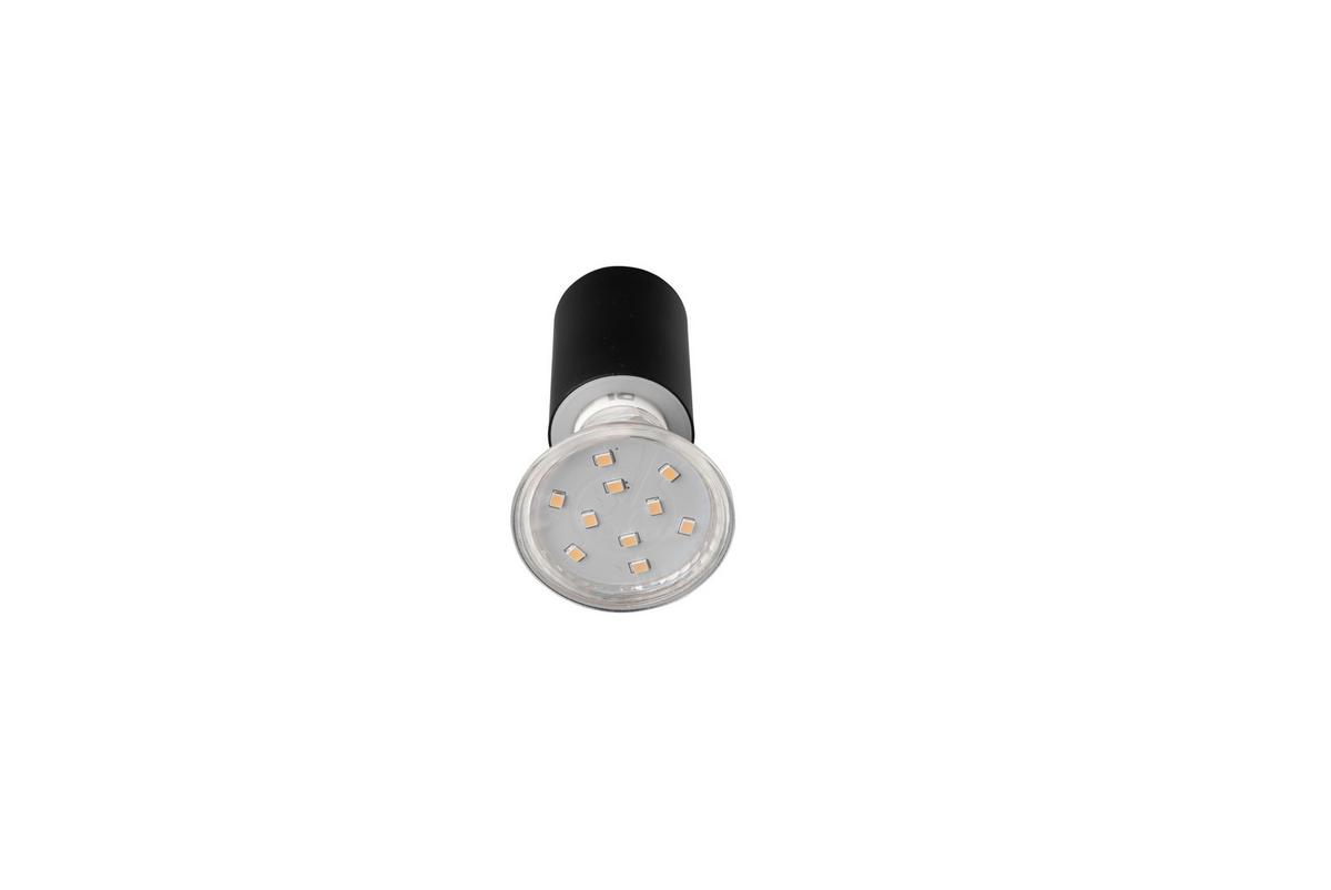 Wandstrahler Lorenzo in Schwarz max. 5 Watt - Schwarz, Basics, Metall (3/5/10cm) - Trio Leuchten