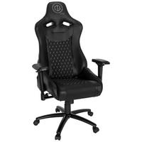 Gaming Stol Gamebreaker Sx 04, Črna - črna/bela, Moderno, kovina/umetna masa (74/137/66cm) - MID.YOU
