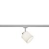 Schienensystem-Strahler Tommy Duoline Weiß max. 25 Watt - Weiß, Design, Textil (16/22/12cm) - Trio Leuchten