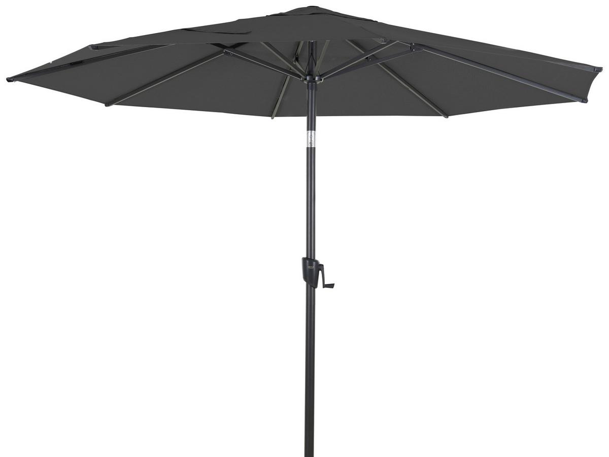 SONNENSCHIRM T60663 - Anthrazit, MODERN, Textil/Metall (300/300cm) - Siena Garden