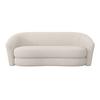 SOFFA ISABEL - svart/cremefärgad, Modern, trä/textil (197/72/86cm) - Bessagi Home