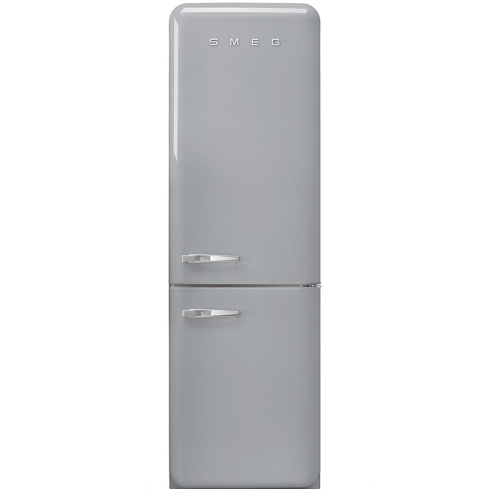 Kühl-Gefrier-Kombination FAB32RSV5 - Silberfarben, Design (60,1/196,8/78,8cm) - SMEG