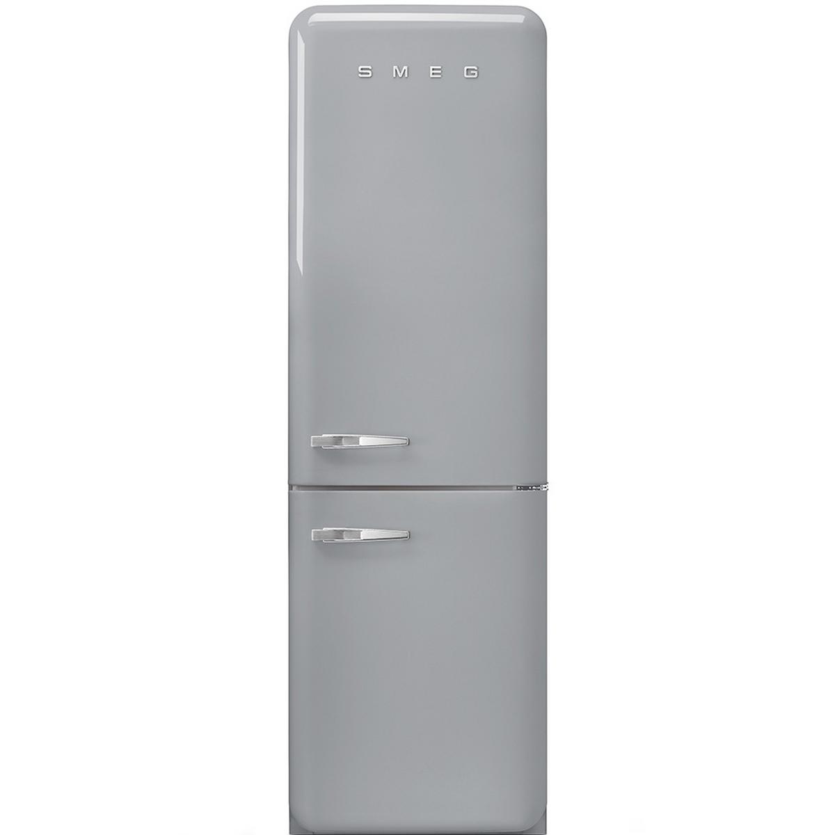 Kühl-Gefrier-Kombination FAB32RSV5 - Silberfarben, Design (60,1/196,8/78,8cm) - SMEG