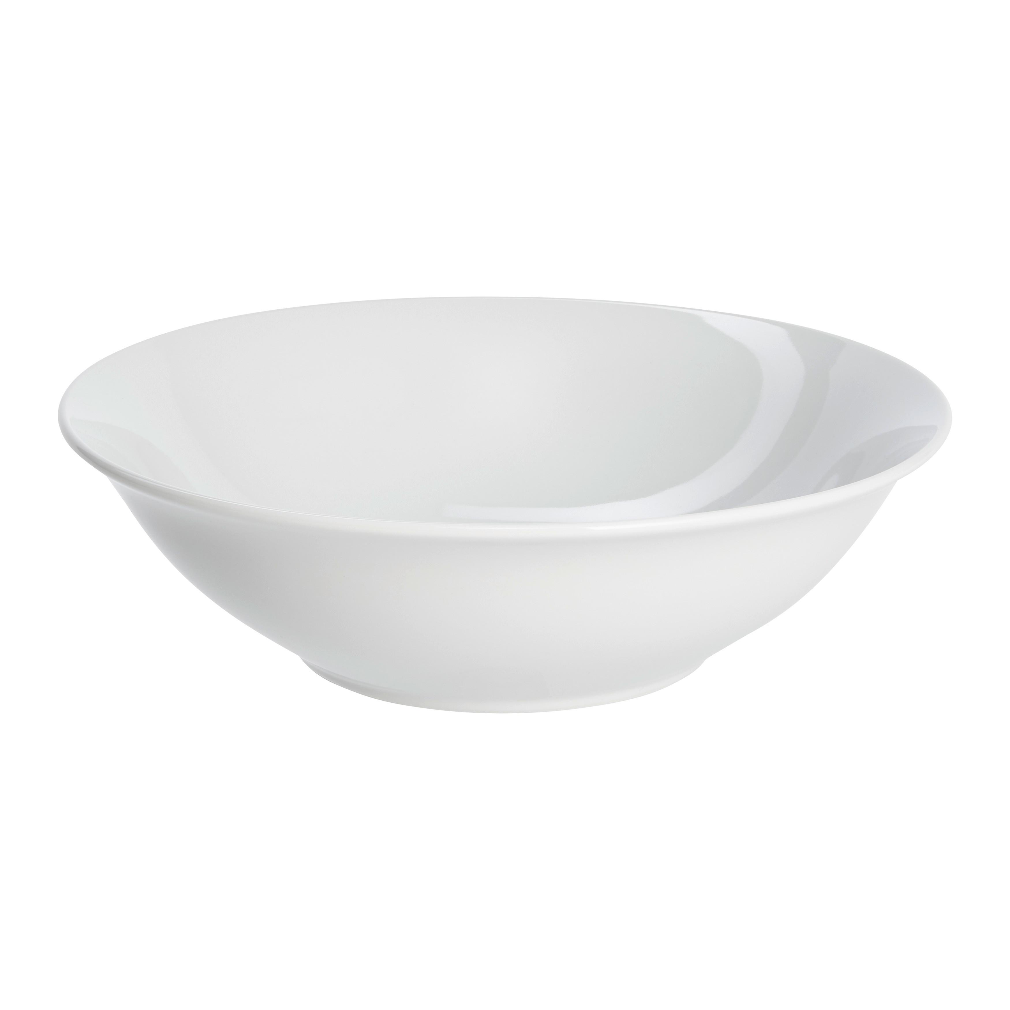 Schüssel Katarina Weiss - Weiss, Konventionell, Keramik (20/5,6cm) - Based