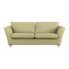 3-Sitzer-Sofa Devado Limette Cord - Limette/Naturfarben, Holz/Textil (216/70-85/95cm) - Mömax