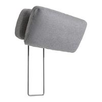 Kopfstütze Corvara Plus Grau - Grau, Modern, Textil (1/1/1cm) - Premium Living