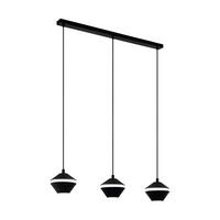 Led-hängeleuchte 98682* Perpigo - Weiss/Schwarz, Design, Kunststoff/Metall (86,5/16,5/110cm) - Eglo
