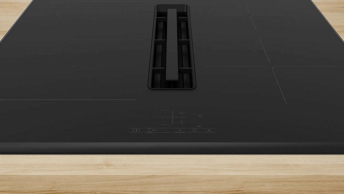 Kochfeld-Dunstabzug-Kombi PVS695B16E - Schwarz, MODERN, Glas/Metall (60,6/22,3/52,7cm) - Bosch