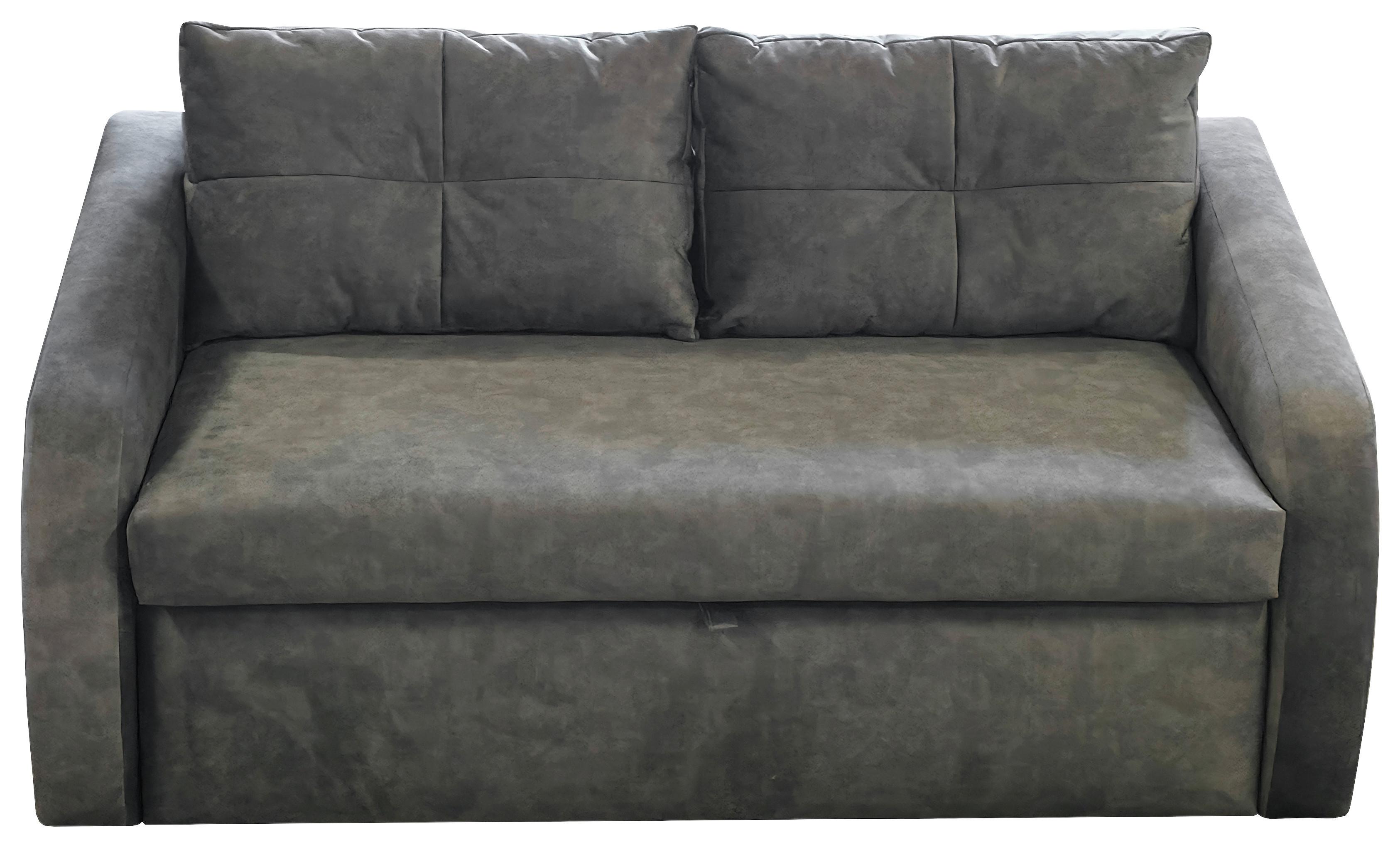Kanapéágy Cordoba - világosszürke, Konventionell, műanyag/faalapú anyag (170/95/75cm)