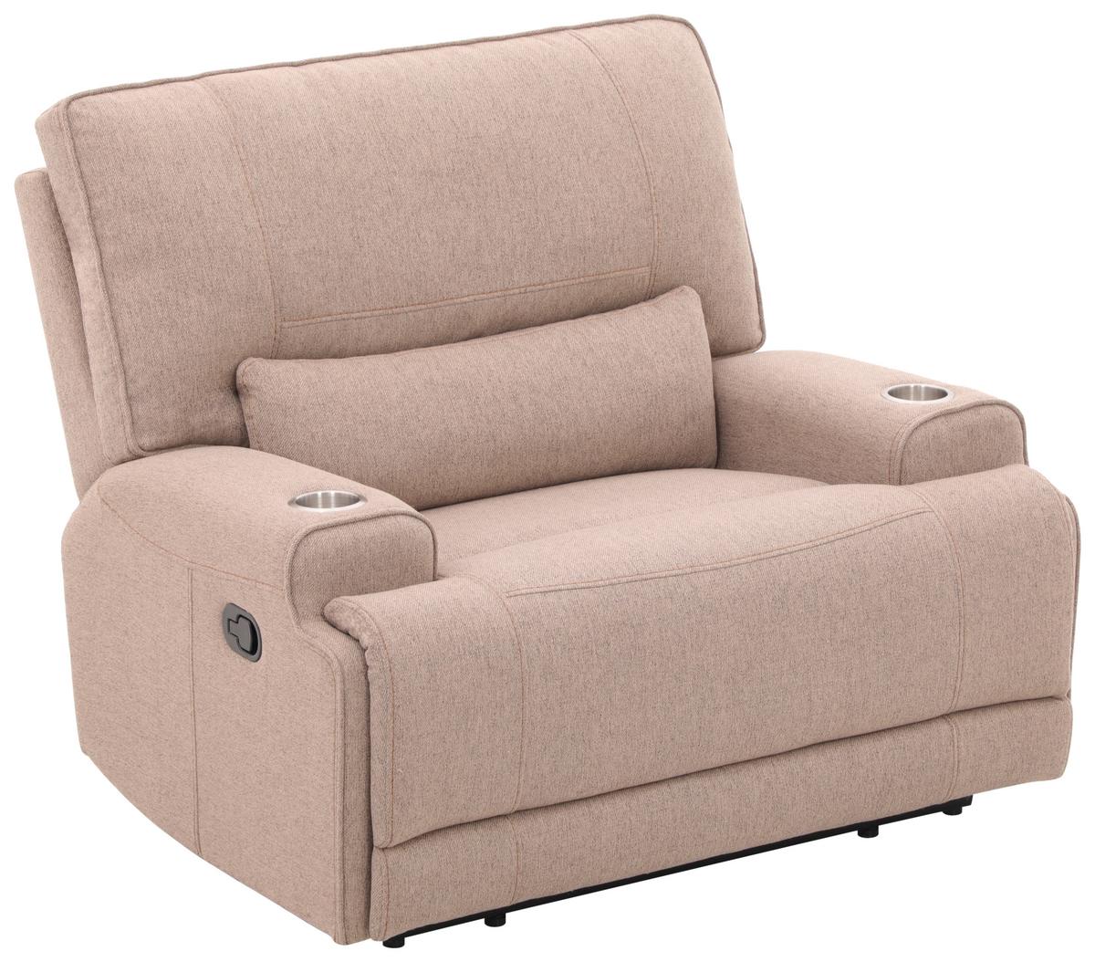 Počivalnik Texas, Mocha Rjava - črna/mocha rjava, Basics, kovina/umetna masa (122/106/102cm) - MID.YOU