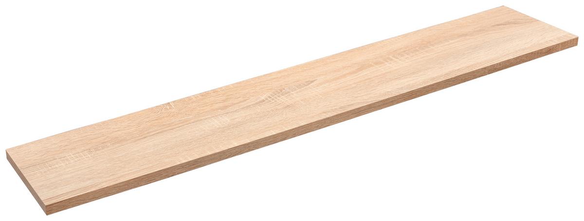 Falipolc Tölgy Szín 120/20 Skate - Sonoma tölgy, Modern, faalapú anyag (120/1,8/20cm)