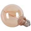 LED-LJUSKÄLLA C82218MM - bärnstensfärgad, Klassisk, metall/glas (8/12,2cm) - Mömax