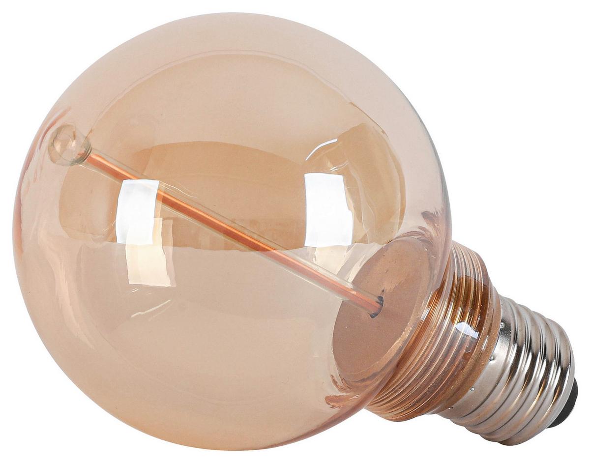 Led Žarulja C82218mm - boje jantara, Konvencionalno, staklo/metal (8/12,2cm) - Modern Living