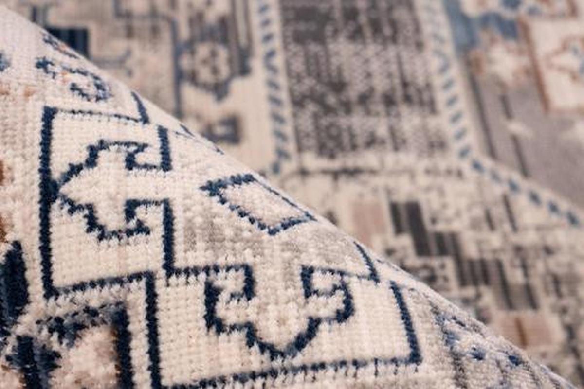 Vintage-teppich Tajvn-120-170 - Multicolor, Design, Textil (120/170cm) - Kayoom