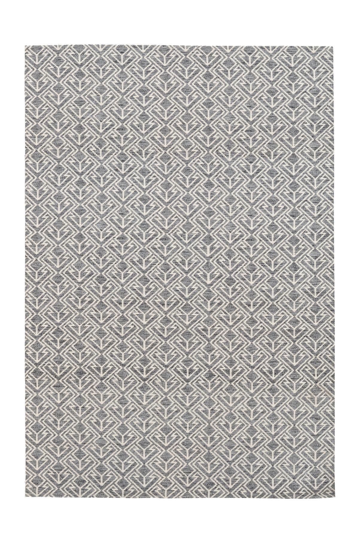 OUTDOORTEPPICH Q1I4Q-160-230-E YOGA - Creme/Grau, Trend, Textil (160/230cm) - Kayoom