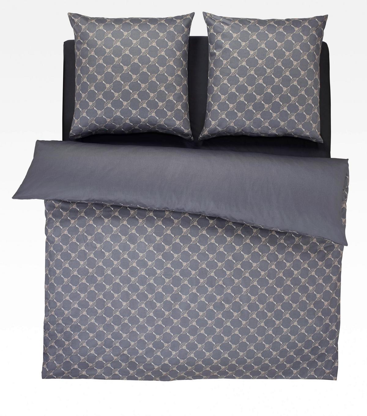 POŚCIEL DWUSTRONNA JOOP! CORNFLOWER GRADIANT - antracytowy, Basics, tkanina (200/200cm) - Joop!