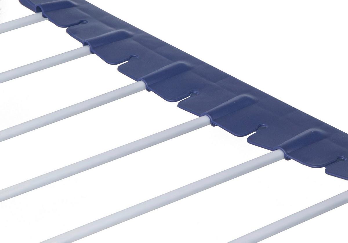 Stalak Za Sušenje Veša Regis - bela/plava, Konvencionalno, metal/plastika (178/55cm) - Mömax