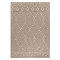 Outdoorteppich Patara Beige ca. 80x150cm - Beige, Design, Textil (80/150cm) - Novel