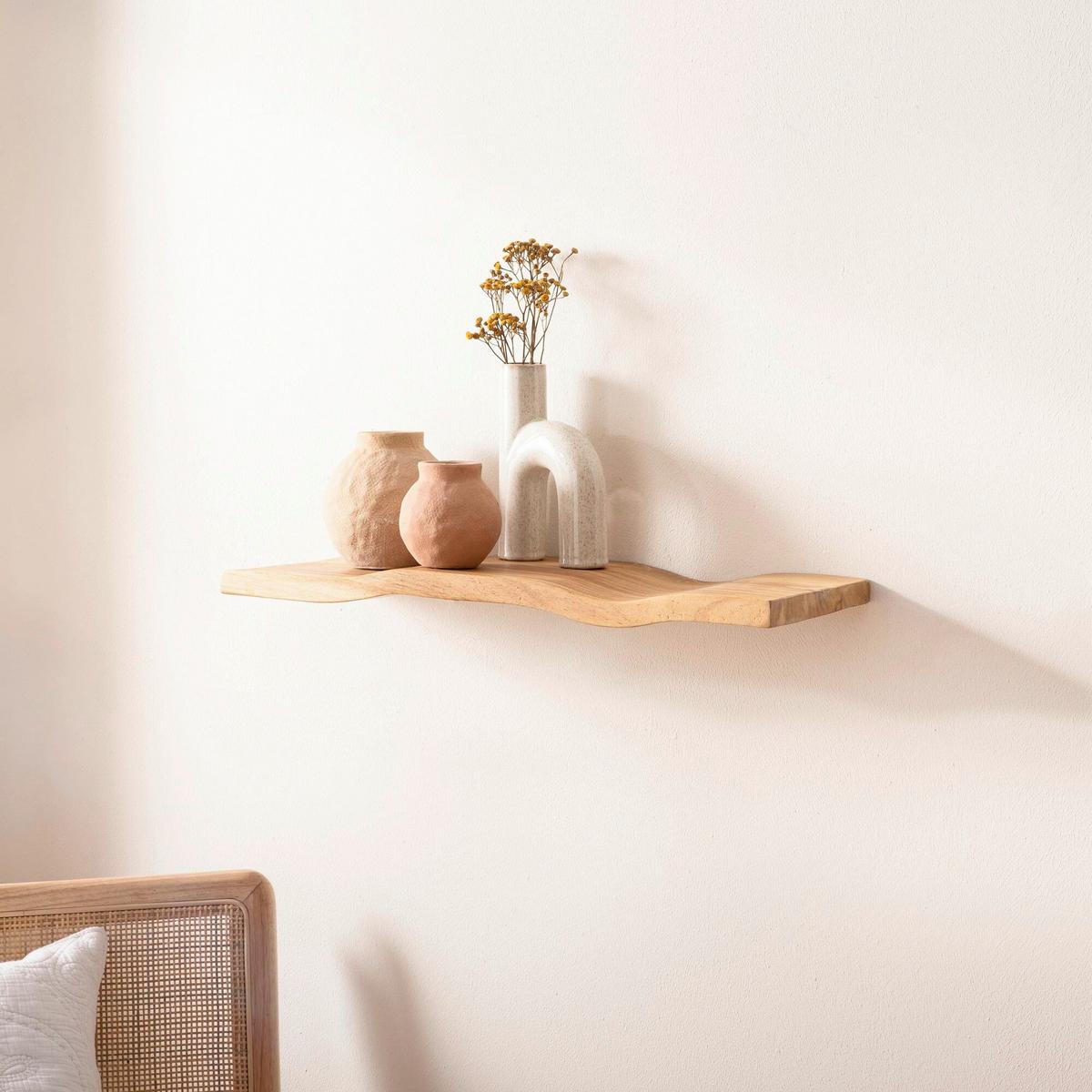 Wandboard Wl7.395 - Akaziefarben, Design, Holz (40/5/20cm) - Livetastic