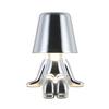 LED-DEKORATIONSLAMPA FESCH - kromfärg, Modern, metall/plast (13/13/17cm) - Mömax