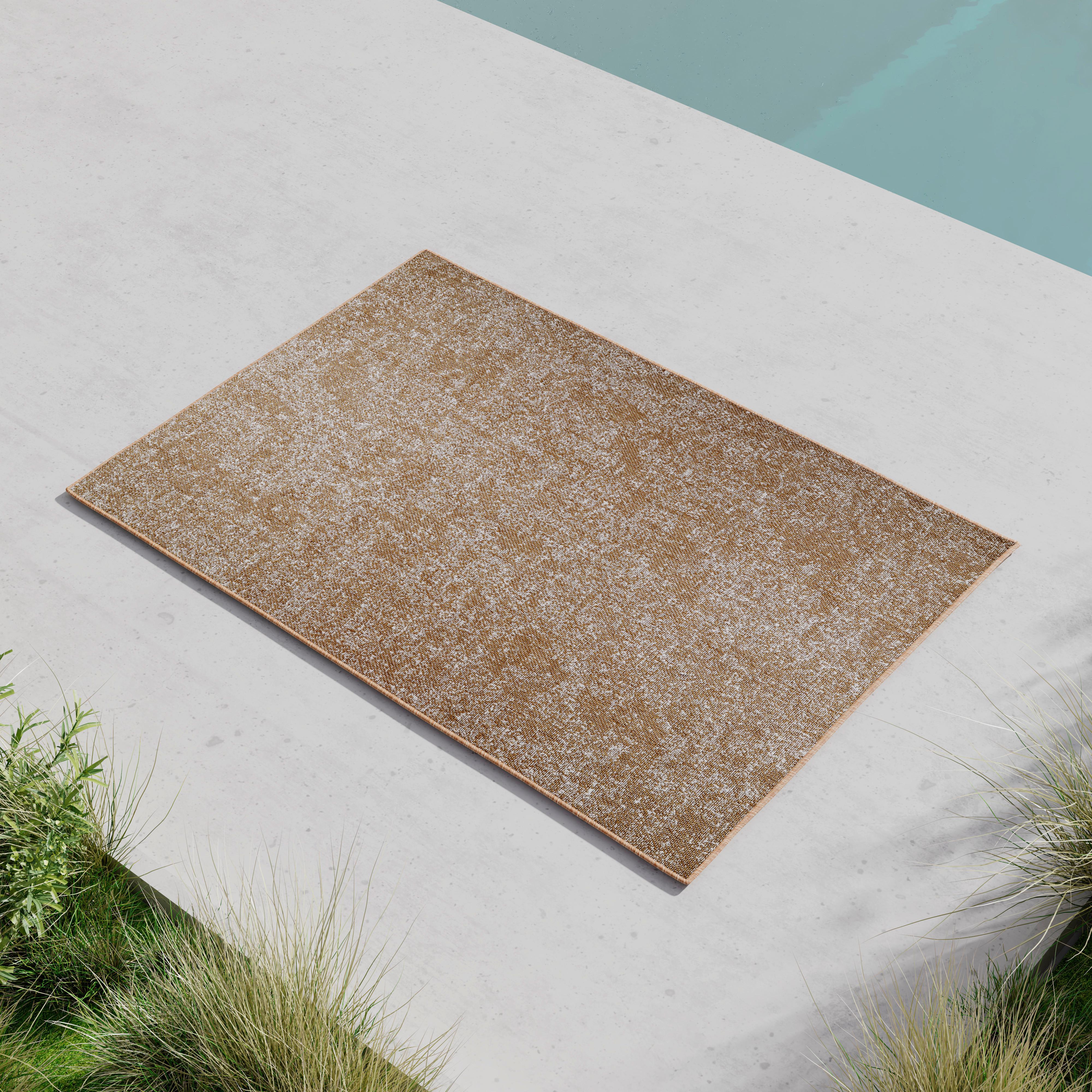 OUTDOORTEPPICH VIENTO - Beige, MODERN, Textil (120/170cm) - Bessagi Garden