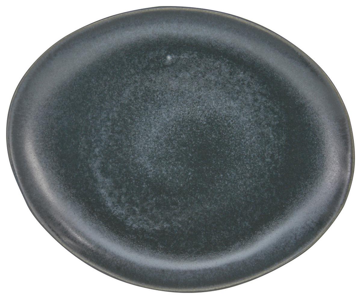 Lapostányér Gourmet - fekete, Modern, kerámia (27/20/3cm) - Premium Living