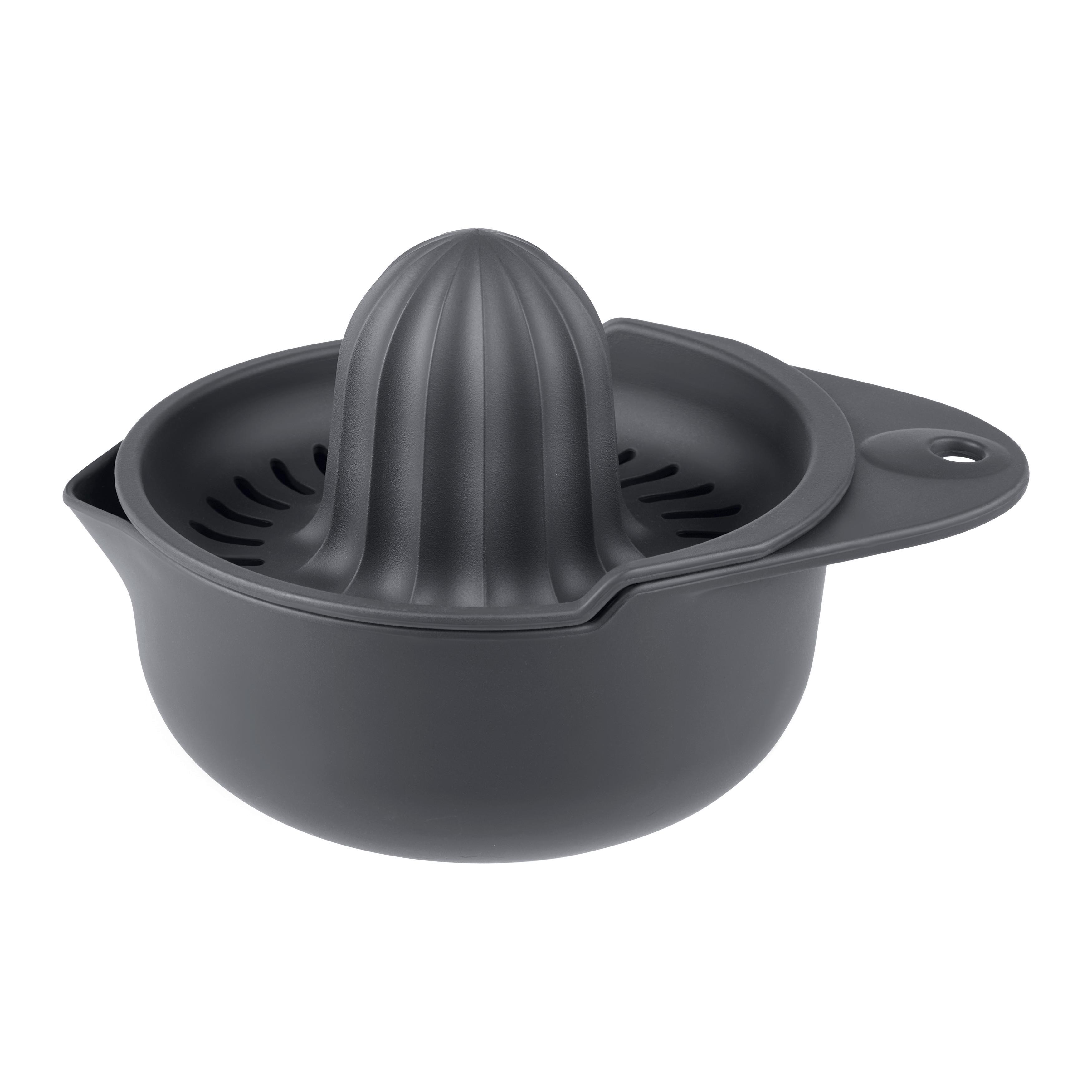 CITRUSPRESS KIKI - mörkgrå, Klassisk, plast (14,5/11cm) - Mömax
