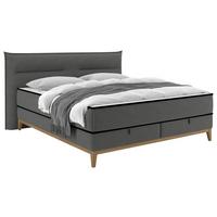 Box Krevet Smile - antracit, Konvencionalno, drvni materijal/drvo (160/200cm) - Premium Living