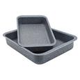 Bratform Pietro in Grau/Schwarz/Weiß - Schwarz/Weiß, Metall - MÖMAX modern living