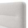 BOXSÄNG MARCO - ljusgrå/svart, Modern, trä/textil (140/200cm) - Bessagi Home