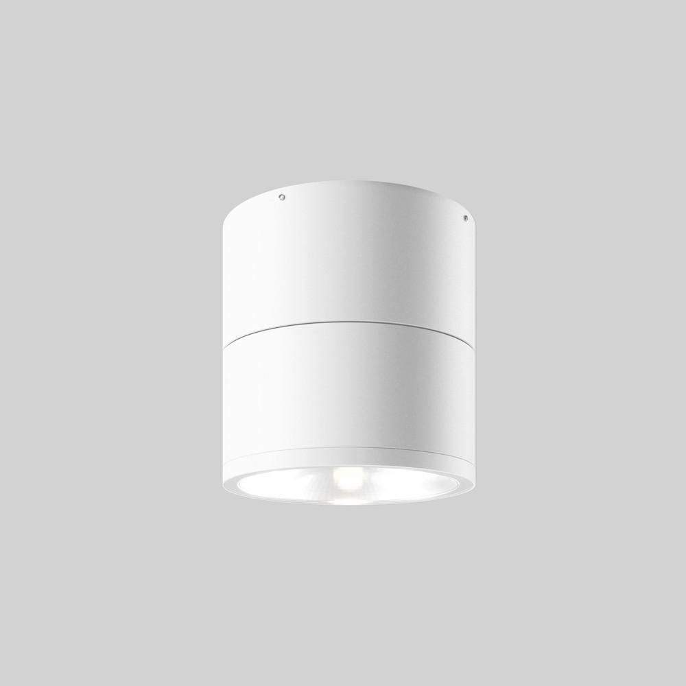 AUSSENDECKENLEUCHTE SPIN - Weiss, Modern, Metall (10,8/10,8cm) - MAYTONI