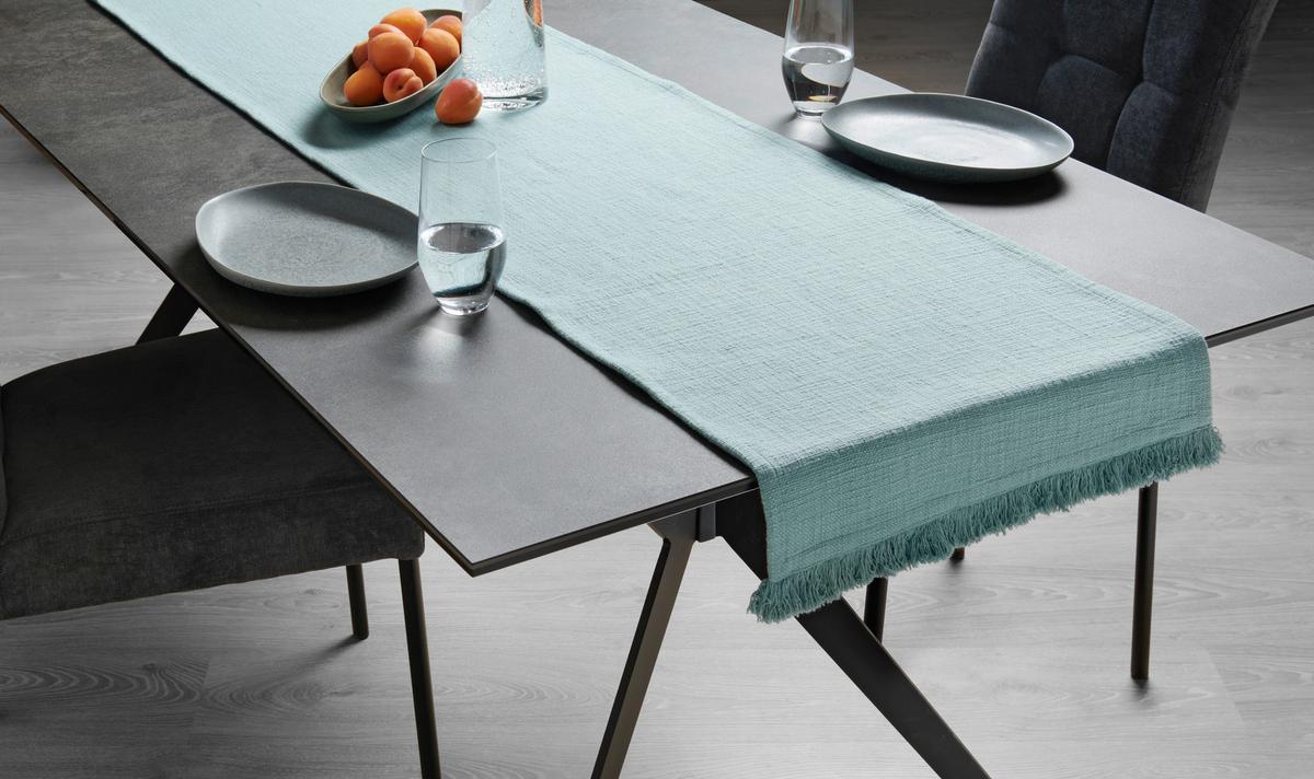 Tischläufer Pablo in Blau ca. 45x170cm online kaufen ➤ mömax