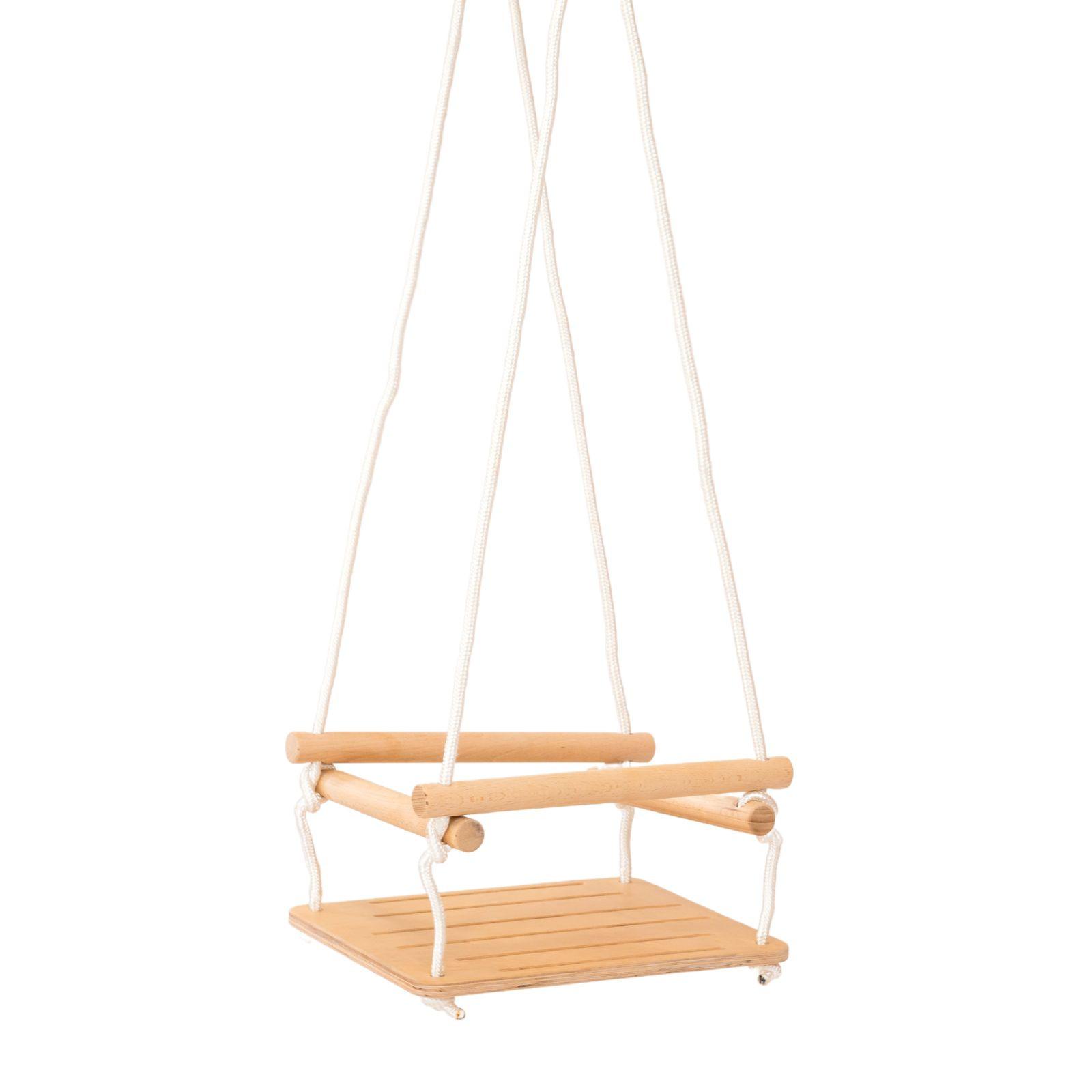 Gugalnica Cliff Baby, Pravi Les - barve breze, Basics, les (30/30/30cm) - CLIFF