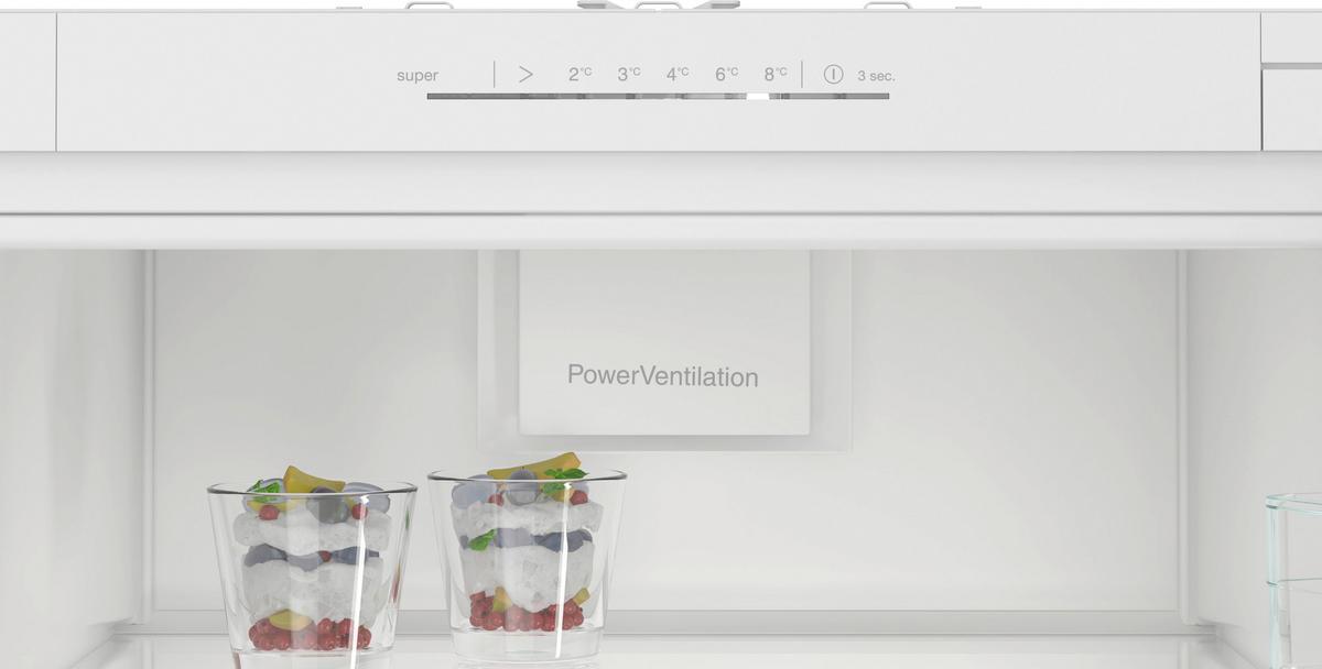 Kühlschrank KI81RNSE0 Weiß - Weiß, MODERN, Glas/Metall (54,1/177,2/54,8cm) - Siemens