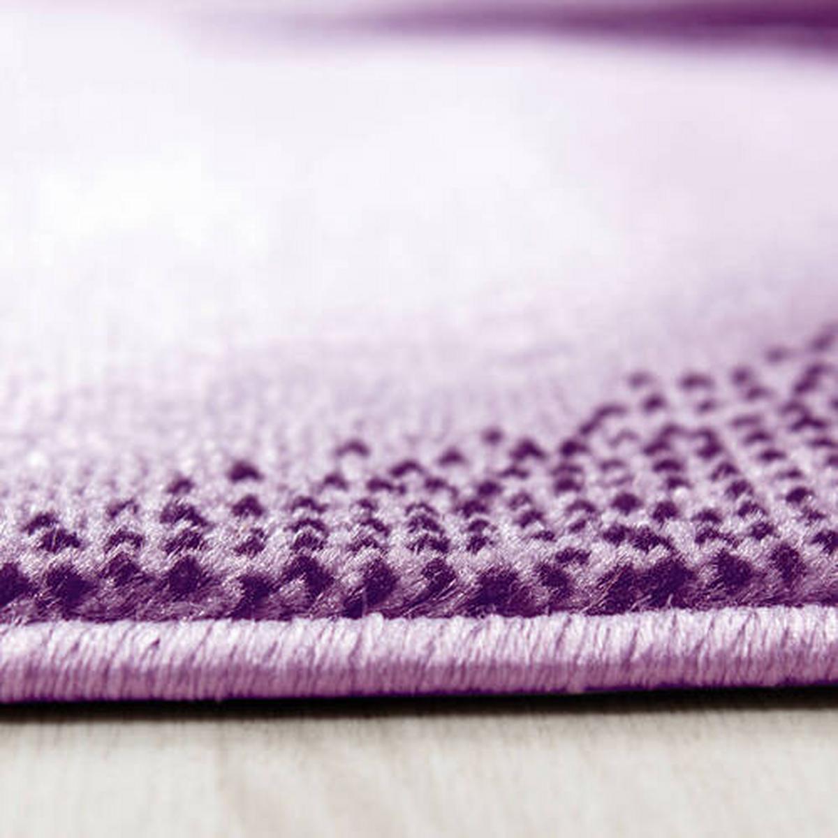 Tkana Preproga Plus, Lila, 140x200cm - lila, Basics, tekstil (140/200cm) - Novel