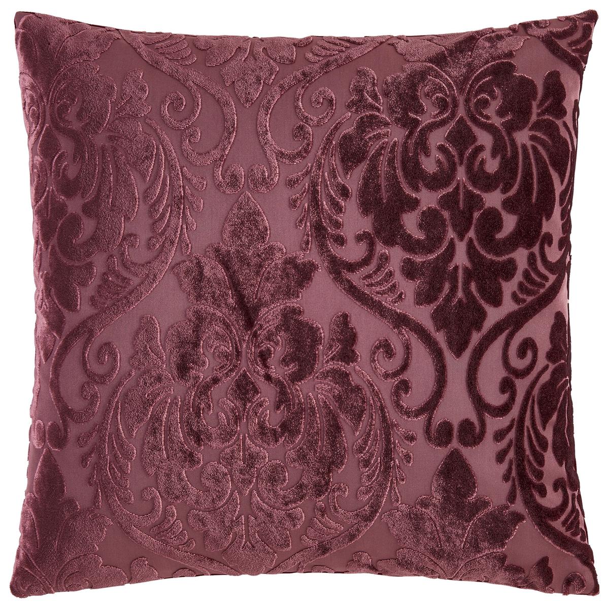 Pernă decorativă Velvet ornament, cca. 45x45cm - fruct de pădure, Romantik / Landhaus, textil (45/45cm) - Modern Living