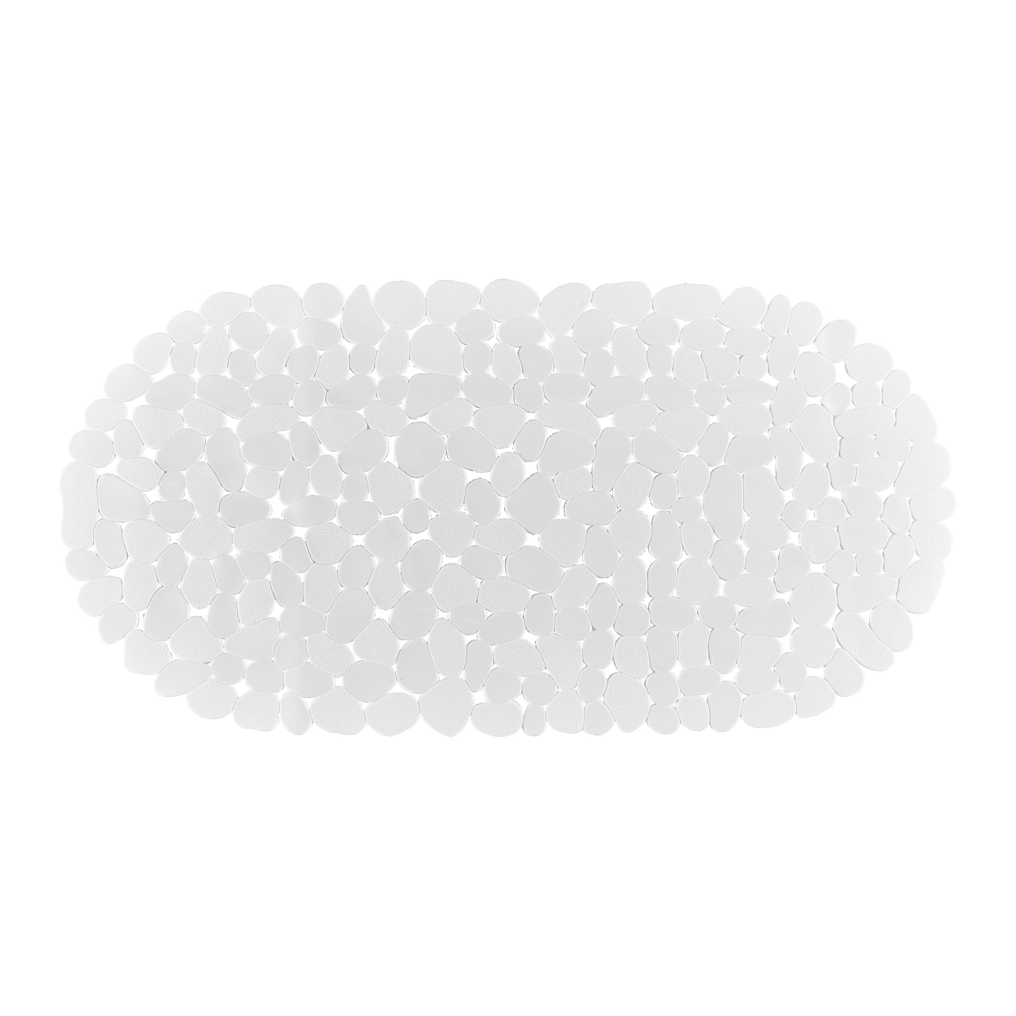 Podloga Za Prho Stonly, Bela, Ca. 36/69 Cm - bela, umetna masa (36/69cm) - Modern Living