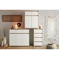 Komoda Pluto - bela/hrast sonoma, Moderno, leseni material (80/103/48cm) - Mömax modern living Komoda Pluto - bela/hrast sonoma, Moderno, leseni material (80/103/48cm) - Mömax modern living