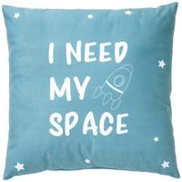Pernă decorativă SPACE - albastru deschis, textil (45/45cm) - Modern Living