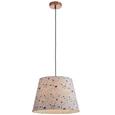 Leuchtenschirm Terrazzo in Pink - Pink, MODERN, Textil (35/25cm) - Modern Living Leuchtenschirm Terrazzo in Pink - Pink, MODERN, Textil (35/25cm) - Modern Living