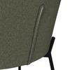 STOL ZOEY - grön/svart, Modern, metall/trä (48/79/61cm) - Bessagi Home