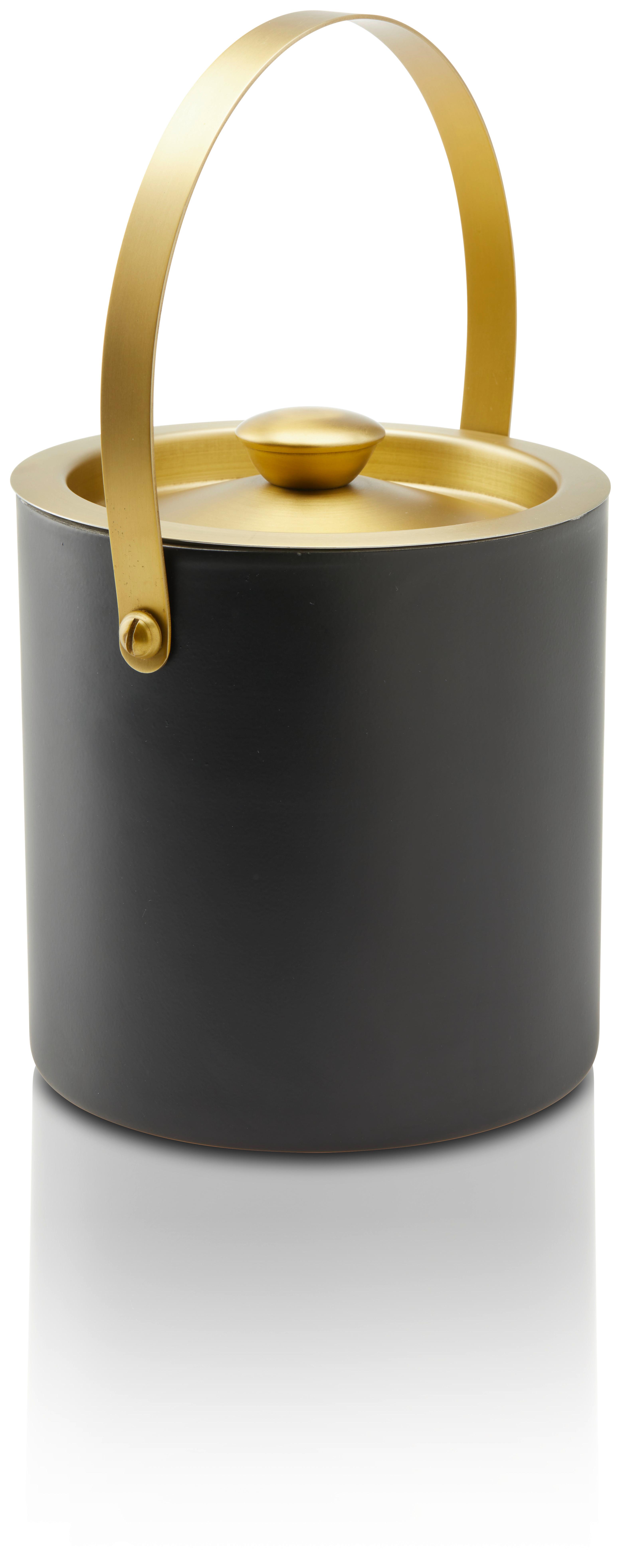 ISHINK GLAMOUR - svart/guldfärgad, Modern, metall (15/18cm) - Mömax