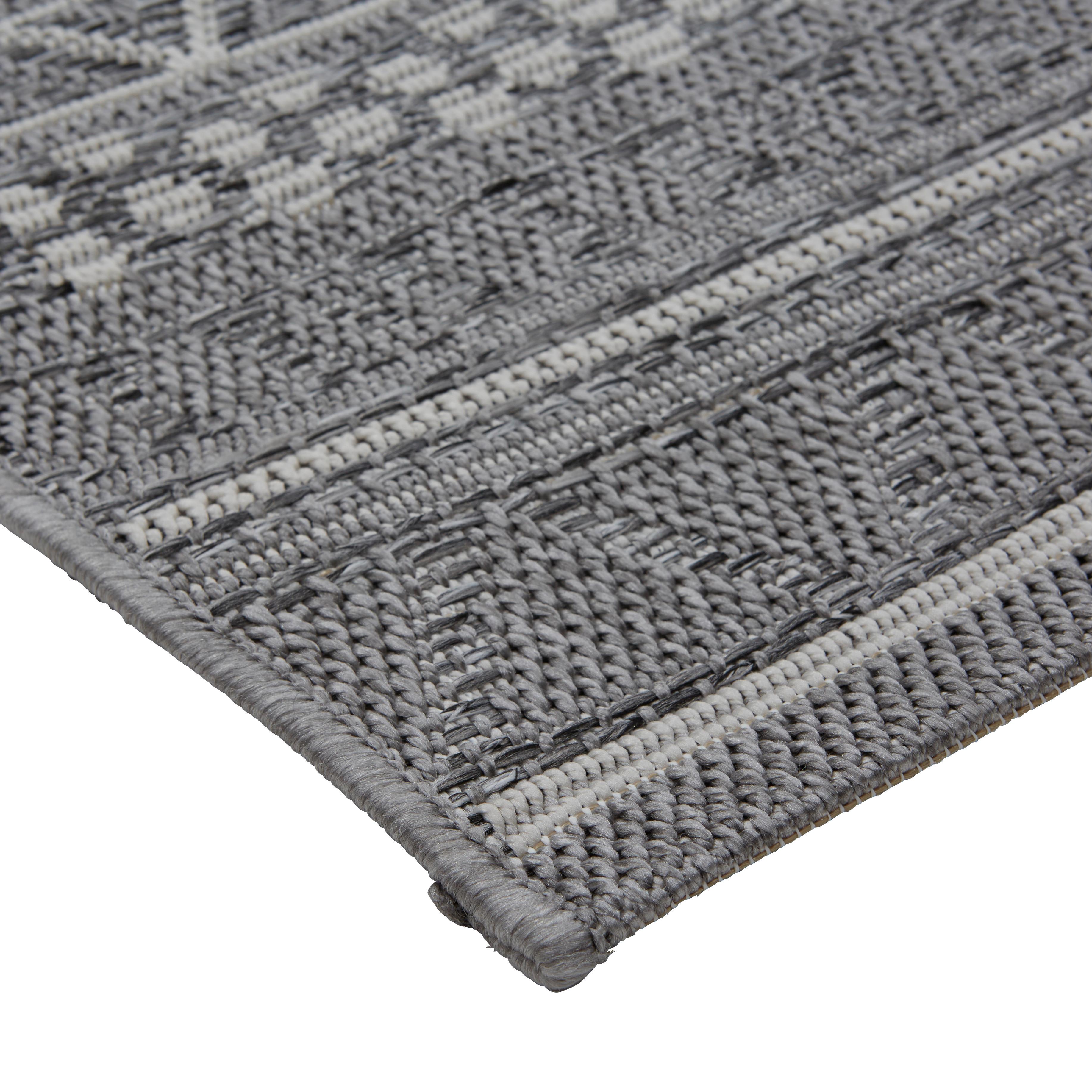FLATVÄVD MATTA OTTAWA 2 - grå, Basics, textil (120/170cm) - Mömax