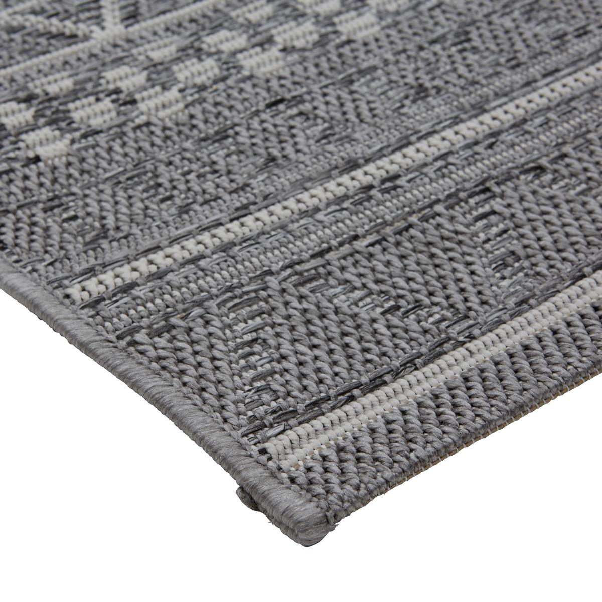 Covor cu țesătură plată Ottawa 2 - gri, Basics, textil (120/170cm) - Mömax
