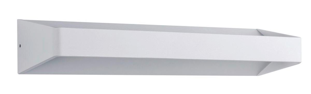 Wandleuchte Bar in Weiß max. 10,5 Watt - Weiß, Design, Metall (7cm) - Paulmann